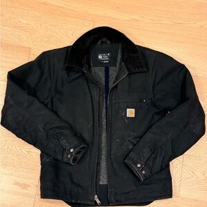 Mens Carhartt Black Relaxed Jacket